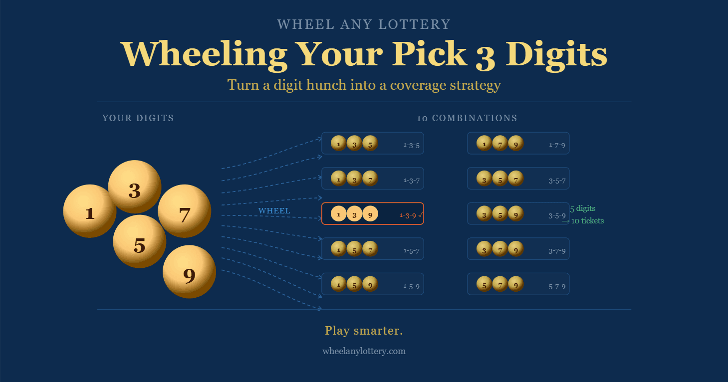 Wheeling Your Pick 3/4/5 Digits